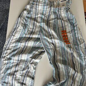 NWT Zac & Rachel Linen Crop Pant